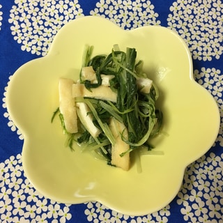 水菜の煮浸し